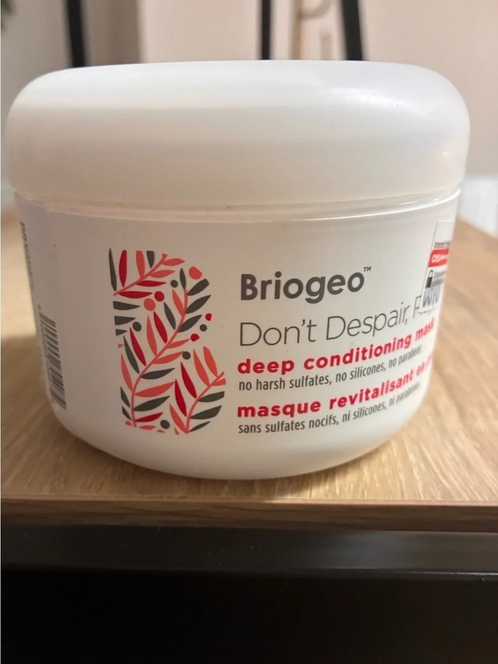 Briogeo Don’t Despair Repair Deep Conditioning Mask 8 oz NEW